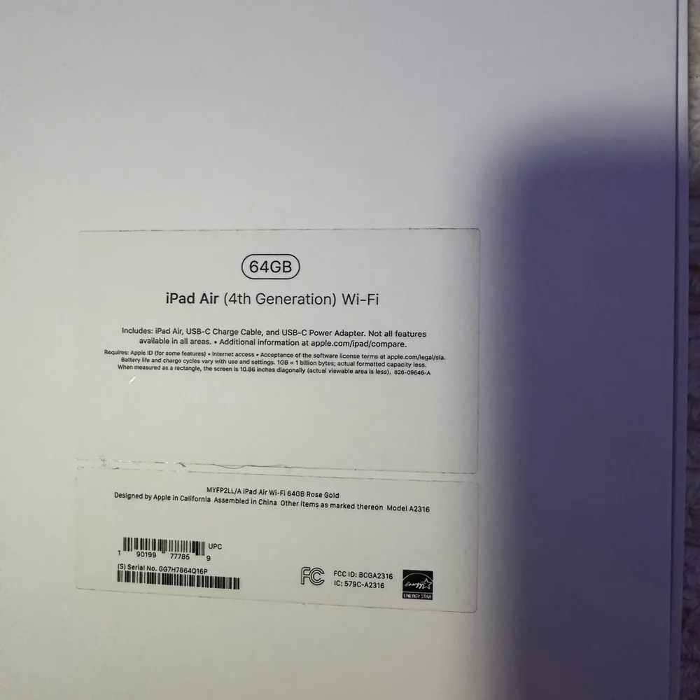Apple iPad for Sale (rose gold)